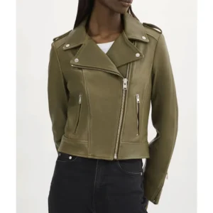 Women’s Donna Leather Biker Jacket